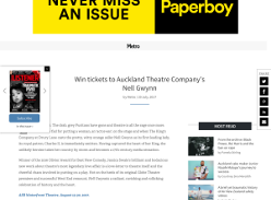 Win tickets to Auckland Theatre Company?s Nell Gwynn