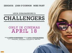 Win Tickets to Challengers in Cinema, Featuring Zendaya