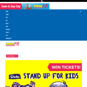 Win tickets to Charlie’s Stand Up for Kids