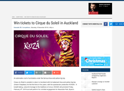 Win tickets to Cirque du Soleil in Auckland
