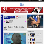 Win Tickets To David Gray Live