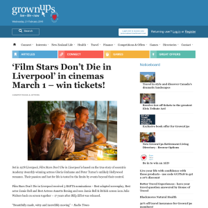 Win tickets to ‘Film Stars Don’t Die in Liverpool’