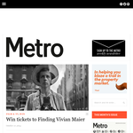 Win tickets to Finding Vivian Maier - Metro