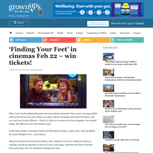 Win tickets to ‘Finding Your Feet’