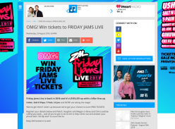 Win tickets to FRIDAY JAMS LIVE