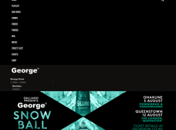 Win tickets to Galliano presents George FM Snow Ball