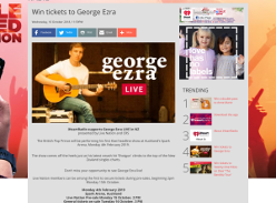 Win tickets to George Ezra