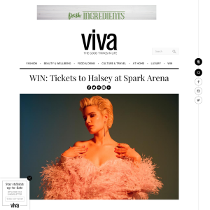 Win Tickets to Halsey at Spark Arena