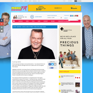 Win tickets to Jimmy Barnes ?Songs and Stores' New Zealand tour
