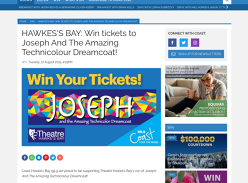 Win tickets to Joseph And The Amazing Technicolour Dreamcoat