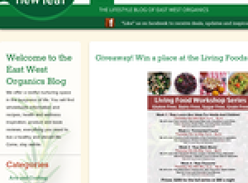 Win tickets to Living Foods Workshop 