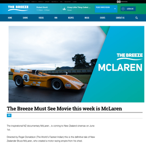 Win tickets to McLaren