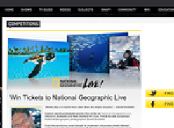 Win Tickets to National Geographic Live