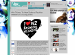 Win Tickets To New Zealand Fashion Weekend's Closing Event