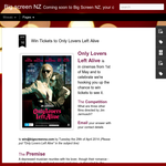 Win TIckets to Only Lovers Left Alive