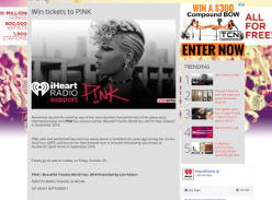Win tickets to P!NK