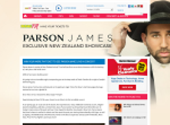 Win tickets to Parson James Live in Concert