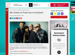 Win tickets to Pixies live in Auckland