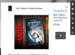Win Tickets to Project Almanac