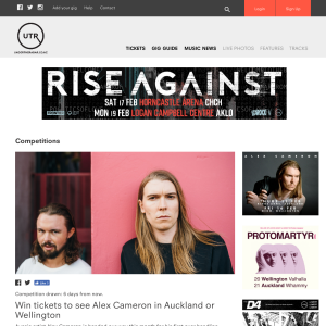 Win tickets to see Alex Cameron in Auckland or Wellington