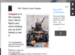 Win Tickets to see Chappie