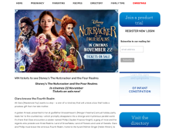 Win tickets to see Disney’s The Nutcracker and the Four Realms