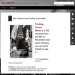 Win Tickets to see Finding Vivian Maier