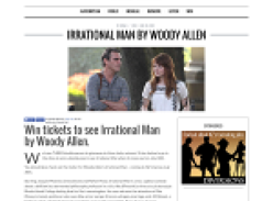 Win tickets to see Irrational Man by Woody Allen