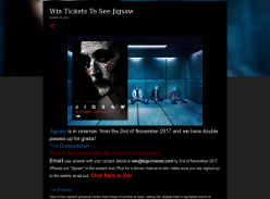 Win Tickets To See Jigsaw