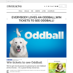 Win tickets to see Oddball