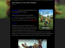 Win tickets to See Peter Rabbit