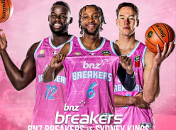 Win Tickets to see the BNZ Breakers Take on the Sydney Kings