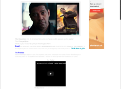 Win Tickets to See The Equalizer 2