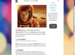 Win Tickets to See The Martian