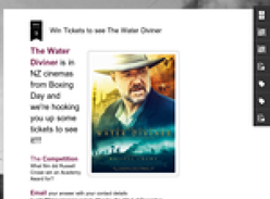 Win Tickets to see The Water Diviner