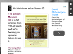 Win tickets to see Vatican Museum 3D