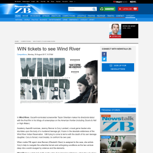 Win Tickets to See Wind River