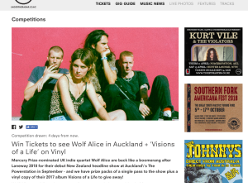 Win Tickets to see Wolf Alice in Auckland + 'Visions of a Life’ on Vinyl