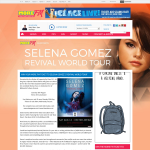 Win tickets to Selena Gomez live in NZ