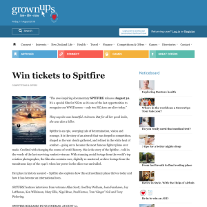 Win tickets to Spitfire