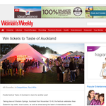 Win tickets to Taste of Auckland