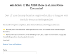 Win tickets to The ABBA Show or a Lemur Close Encounter!