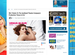 Win Tickets To The Auckland Theatre Company?s Production 'Venus In Fur'