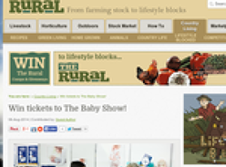 Win tickets to The Baby Show!