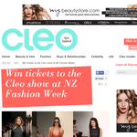 Win tickets to the Cleo show at NZ Fashion Week