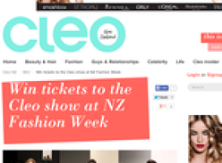 Win tickets to the Cleo show at NZ Fashion Week