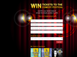 Win tickets to the comedy festival