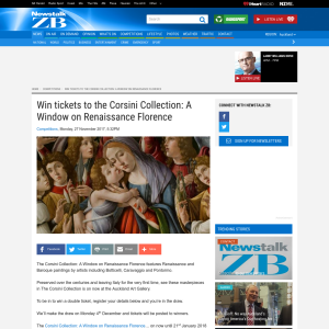 Win tickets to the Corsini Collection: A Window on Renaissance Florence