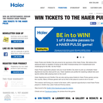 Win Tickets to the Haier Pulse
