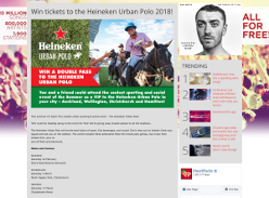 Win tickets to the Heineken Urban Polo 2018